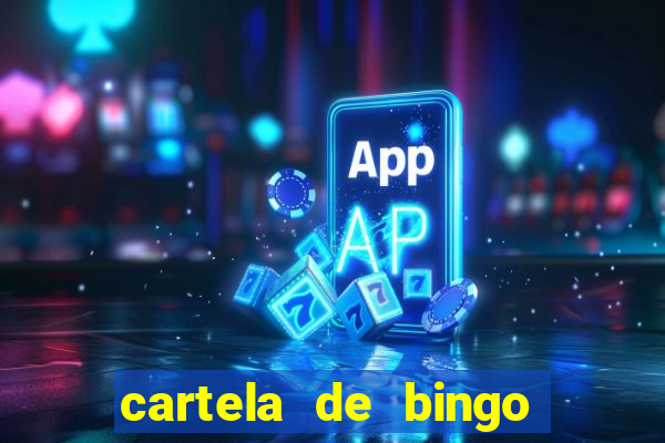 cartela de bingo 75 para imprimir